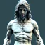 Placeholder: White Sculpture aragorn, full body, Rome sculpture style, full body, fresco background, hyper realistic, 8k,