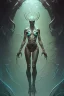Placeholder: Alien Aquatic, fantasy, intricate, elegant, highly detailed, digital painting, artstation, concept art, matte, sharp focus, illustration, art by greg rutkowski and alphonse mucha and andreas rocha