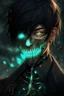 Placeholder: fantasy art, young male, elf, noble, mask, pale skin color