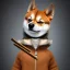 Placeholder: shiba inu smoking a cigar