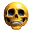 Placeholder: ANATOMICALLY CORRECT SKULL OF A SMILEY FACE