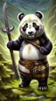 Placeholder: A viking panda