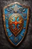 Placeholder: huge shield colorful, runes