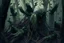 Placeholder: All the dead trees and bushes in the forest are suicides or those who squandered their fortune. The harpies continuously fed on the leaves of the bushes, bringing unbearable pain to sinful souls.