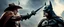Placeholder: Batman as a cow, movie poster