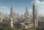 Placeholder: Unique building design for central bank of India. Make it world's tallest building