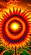 Placeholder: Big sun flower with sun