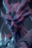 Placeholder: Vampire Devil alien ,strong texture, extreme detail, octane render