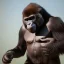 Placeholder: Gorilla unreal 5, octane render,cinema4d, dynamic lighting, dramatic lighting, 4k, redshift render, highly detailed, hyper realistic, in space