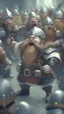 Placeholder: dwarf captain inspiring his army