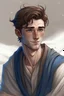 Placeholder: He was born in his twenties, with white, wheat-like skin, bright blue eyes, and very light freckles. He had very sharp, Arab features, and he laughed with his hair. It is dark brown and silkyHe wears heavy clothes because of the winter