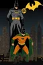 Placeholder: an extremely muscular version of the Adam West Batman and the Burt Ward Robin with the word (("BATMAN & ROBIN")) across the top