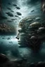 Placeholder: A picture from the depths of the human mind in a realistic, imaginative way