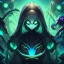 Placeholder: Clear focus, High resolution, Alien Queen, nonhuman face,
