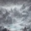 Placeholder: lost, feeling, winter landscape, ice field, crystals, surreal, dreamlike, foggy