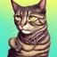 Placeholder: illustration of a rapper cat