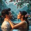 Placeholder: A hyper-realistic, Lovers of paradise and perform beautiful deeds , full size ,Photo Real, HOF, full size, practicality,manufacturability,performance, (((realism, realistic, realphoto, photography, portrait, realistic, elegant, charming, , professional photographer, captured with professional DSLR camera, trending on Artstation, 64k, ultra detailed, ultra accurate detailed, bokeh lighting, surrealism, Thomas Kinkade backgroun