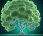 Placeholder: Vector tree set illustration a beautiful digital painting of a marble tree entertwined in tumutluous