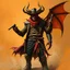 Placeholder: Western clad bandit devil fantasy art