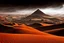 Placeholder: dramatic lighting, rough, high contrast, colors in the background are less saturated, black and white brown lite brown dark red light orange dark grey steel gold dark brown dark red silver, brown , dune city on big rock in desert, red spotlight, dust, fog, late afternoon, bene gesserit on the planet, dune in the style of Chris Foss, sand, footsteps, rocks, storm, fog, a figure siluette , detalied, sharp focus, hyperrealistic, masterpiece