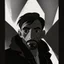Placeholder: Un hombre mirando al infinito desde un páramo, estilo ilustración de novela gráfica al estilo de Paco Roca