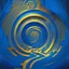 Placeholder: Generate a vibrant background with a gradient of deep blue transitioning to warm gold, symbolizing the journey from darkness to enlightenment within the labyrinth.