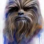 Placeholder: photorealistic and intricate portrait of chewbacca in star wars by Agnes Cecile, soft natural colors, hyperdetailed, 32K, oil on canvas,