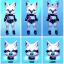 Placeholder:  a fox fursona, well drawn, 8k, high quality, realistic, masterfully drawn, fur, furry, fursona reference sheet, in frame, full body portrait, anthropomorphic, screen for a face, cyberpunk, backlighting, soft coloring, pastel coloring