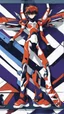 Placeholder: Evangelion anime pattern for snowboard