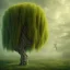 Placeholder: one lonely willow tree in future