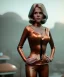 Placeholder: Ultra Realistic retro sci-fi movie, classic ovni levitating, 1960 year, waist up view portrait, blonde woman, sweet teenager Jane Fonda face, perfect iris, glow eyes, face makeup, tight latex coat, many people, Retro sci-fi style, soft color, highly detailed, unreal engine 5, ray tracing, RTX, lumen lighting, ultra detail, volumetric lighting, 3d, finely drawn, high definition, high resolution.