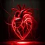 Placeholder: red electric heart