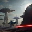 Placeholder: Star wars, İstanbul, alien invasion, robot attack, unreal engine 5, dramatic lighting, anime lut, hyper realistic, cinematic lighting, 8k