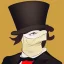 Placeholder: Snake wearing a top hat