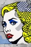 Placeholder: 88 in the style of roy lichtenstein