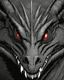 Placeholder: A scary dragon with a scarred eye