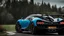 Placeholder: Skull Bugatti ,rear view, desktop wallpaper, 4K, Cinematic