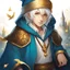 Placeholder: Fantasy World, A boy only wearing a closed wizards robe, and wearing a wizards hat. White Hair. Golden Eyes