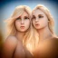 Placeholder: masterpiece, best quality, beautiful boy and girl, blond flutter hair, highly detailed body, sun light, 4K, RAW, depth of field, high contrast, realistic details, 150mm