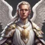 Placeholder: dnd, portrait of angel cleric without wings