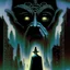 Placeholder: frighteningly creepy, Experimental Gene-splicing doublespeak hogwash, makes no sense non-sequitur Noir, sinister, by michael whelan