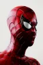 Placeholder: a vibrant ultraclear sideview waist up portrait of the spiderman ,steampunk, ethereal ,dark