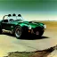 Placeholder: closeup of rusty shelby cobra, moss covered, desert, cracked dry lake bed, by Zdzislaw Beksinski, Norman Rockwell, highly detailed, soft lighting, 8k resolution, oil on canvas