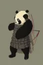 Placeholder: Panda in samurai armour