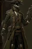 Placeholder: old robot assassin mercenery bounty hunter victorian