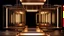 Placeholder: a 3d fractal stage structre made of metallic color 3d structures, pertty artistc background,dynamic lights