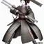 Placeholder: Japanese Empress Warrior women with katana sword