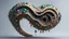 Placeholder: hypercubic jeweled giant hurricane cloud ear with teeth geometry