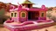 Placeholder: A pink Arabian snake palace designed in Navajo yarn