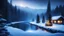 Placeholder: fir forest scenery, heavy mist, valley, creek, forest, christmas, tree, nature, night, snow, fir tree, high-quality photograph, zeiss prime lens, bokeh, high detail, smooth render, unreal engine 5, dust effect, vivid colors, night